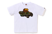 1ST CAMO MILO ON BAPE TEE KIDS