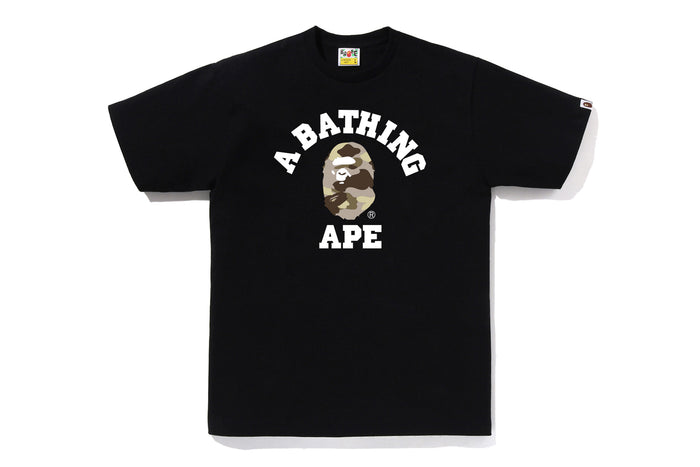 COLOR CAMO COLLEGE TEE