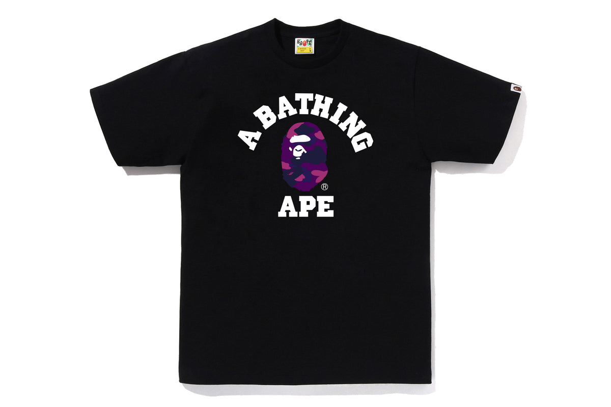 COLOR CAMO COLLEGE TEE