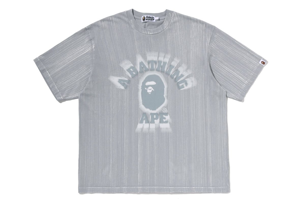 BRUSH COLLEGE RELAXED FIT TEE