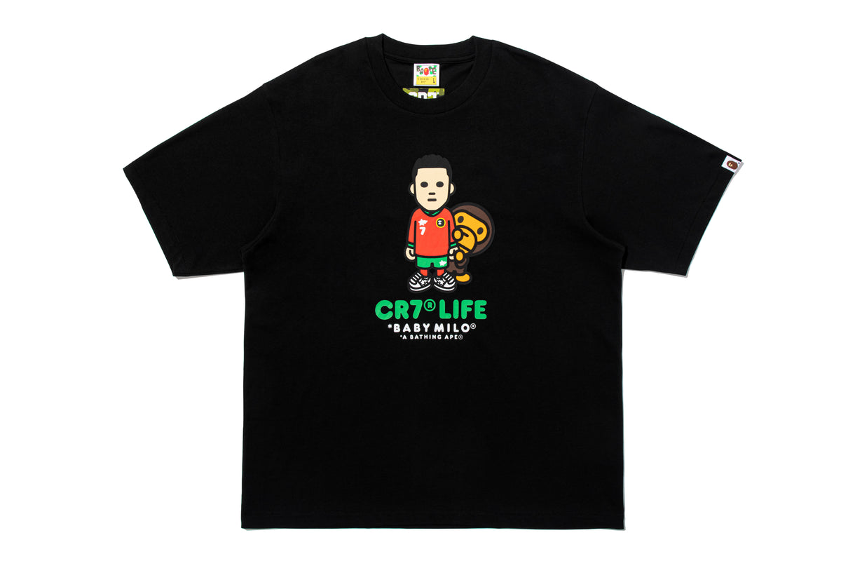 BAPE X CR7 LIFE BABY MILO RELAXED FIT TEE
