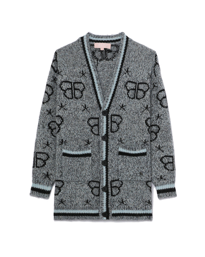 BPYCDCD4235XL/BAPY CARDIGAN MONOGRAM L