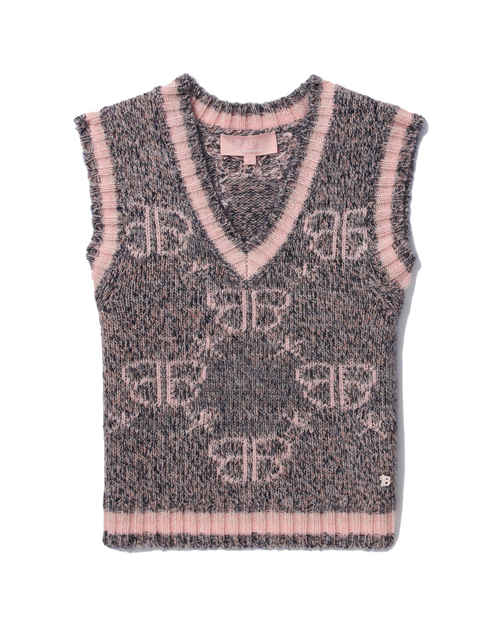 BAPY MONOGRAM VEST LADIES